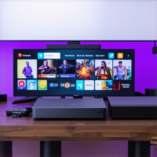 A well-organized media streaming station with strong Wi-Fi signals and efficient devices